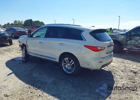 2013 Infiniti Jx35 from USA, damaged, VIN 5N1AL0MN1DC335978